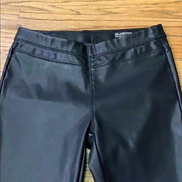 BlankNYC Vegan Leather Pull-On Legging - Picture 3 of 12
